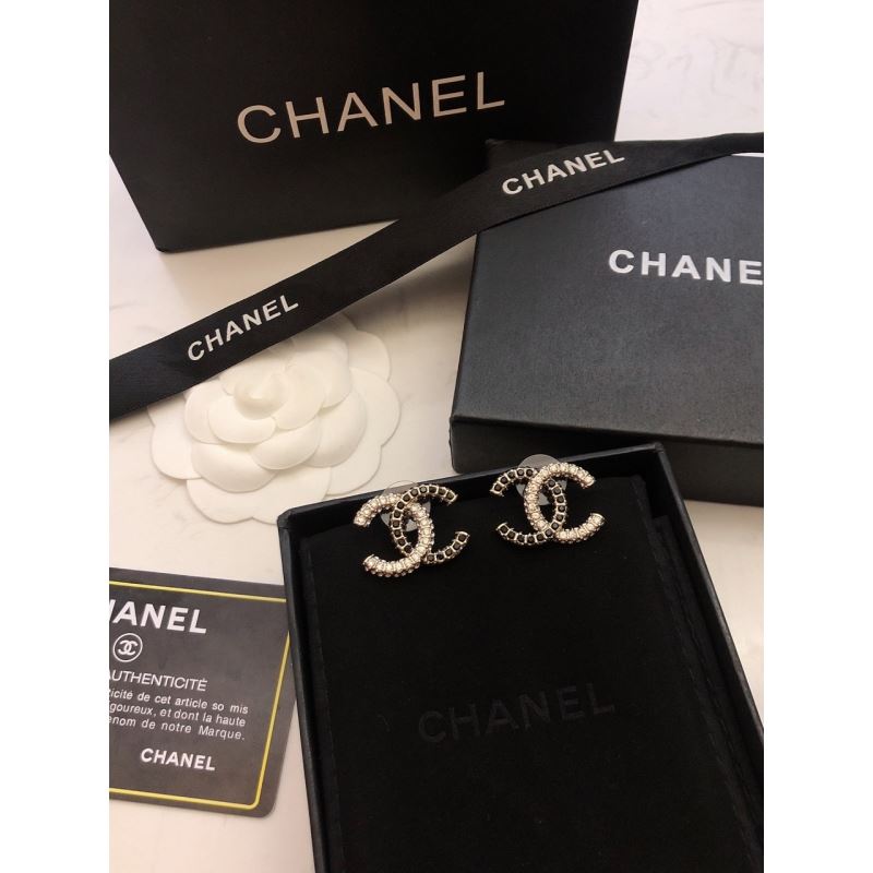 Ch*el earrings